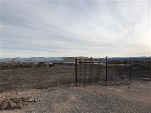 Picture of fencing around new transportation area 